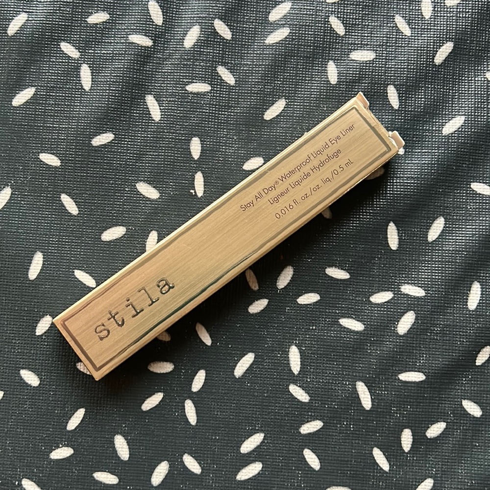 Brand New STILA Stay all day Eyeliner Black